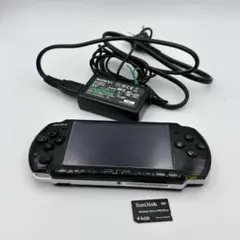 良品 PSP-3000 本体 ピアノブラック プレイステーションポータブル