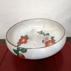 有田焼　波佐見焼　林九郎窯　四季彩　椿　預け鉢　未使用品　箱無し
