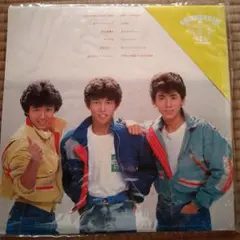 シブがき隊のレコードです。