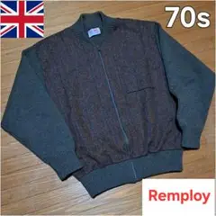 Remploy ウールジャケット ヴィンテージ 70s イギリス製 ミリタリー