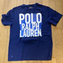 ポロラルフローレンTシャツネイビー160美品