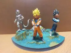 ドラゴンボール　ジオラマ台座　ブルマ　孫悟飯　クリリン　ベジータ　ナメック星 一番くじ ドラゴンボール ブルマ クリリン 孫悟飯 ナメック星編