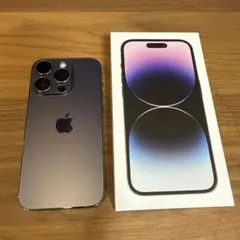 Apple iPhone 14 Pro ディープパープル 本体