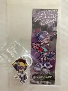3SKM College ブックマーカー　くら寿司　めじるしチャーム　榊ネス
