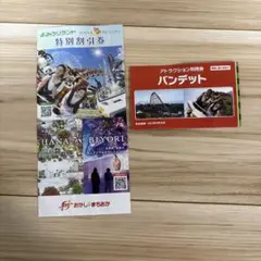 よみうりランド　バンデット　アトラクション利用券