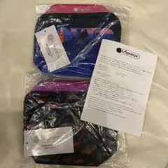 新品未開封■ANA機内販売限定品【LeSportsac】東京ポーチ２個セット