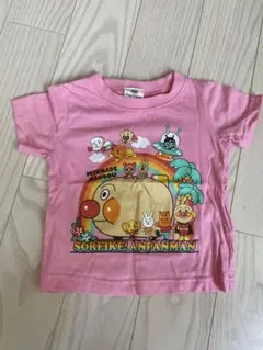 アンパンマン Tシャツ サイズ80 ピンク