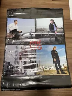 【貴重/未使用】MR.BIG 01年『アクチュアル・サイズ』特典ポスター