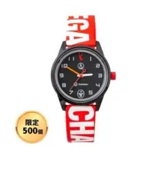 懐中時計・腕時計 江頭2：50 エガちゃんねるウォッチ ブラック