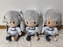 プロセカ　ふわぷちLぬいぐるみ　誰もいないセカイの初音ミク ニーゴ 3体セット