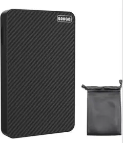500GB 外付けハードディスク USB 3.0/3.1