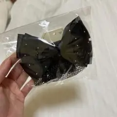 ネット付きバレッタ