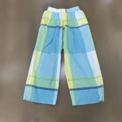 ヴェリテクール チェックがらイージーパンツ vc2469ub