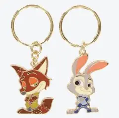 ディズニー　ズートピア　キーホルダー