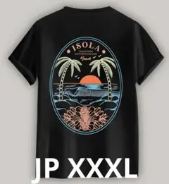【新品未使用】メンズ カジュアル 半袖Tシャツ トロピカル JPサイズ XXXL