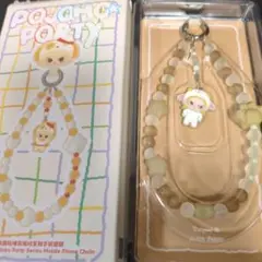POPMART POPBEAN スマホストラップ　 パジャマパーティーシリーズ