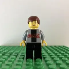 LEGO コカコーラ　サッカーコレクション　シークレット　シルバー　ミニフィグ