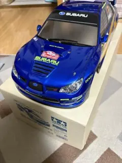 田宮模型　ラジコン　インプレッサWRX フルチューン（ジャンク品） アオシマ 1/24 ザ・チューンドカー No.35 ings GRB インプレッサ
