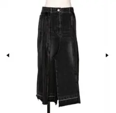 新品sacai Denim Mix Skirt