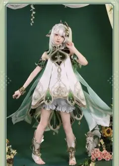 原神げんしん ナヒーダ 三分妄想製 コスプレ衣装 高級感フルセット 新品未開封 三分妄想 原神 コスプレ ナヒーダ 衣装 コスプレ ※ウィッグ 追加