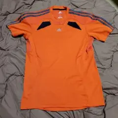 adidas CLIMACOOL オレンジシャツ