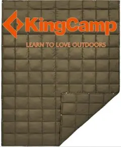 ♪KingCamp ブランケット
166×126cm!
コンパクト ひざ掛け 緑