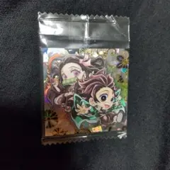 レア★④鬼滅の刃 竈門炭治郎 竈門禰豆子 シール　未開封　ウエハースシール