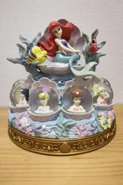 リトルマーメイド アリエル フランダー スノーグローブ スノードーム 宝箱 楽天市場】プレシャスモーメンツ リトル・マーメイド アリエル