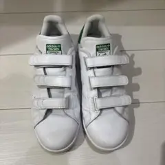 adidas STAN SMITH ベルクロ ホワイト/グリーン