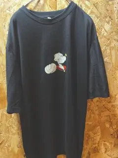 ポパイ グラフィック XLサイズTシャツ　黒