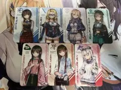 ヘブンバーンズレッド　キャラクターカード　秋葉原アトレ　7枚　セット