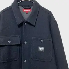 Supreme WOOLRICH Red Built ウールリッチ　シュプリーム Supreme 'Wool Chore Jacket'ウール カバーオール WOOLRICH Red