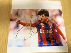 アルビレックス新潟 矢村健 直筆サイン入りフォト 写真 Jリーグ