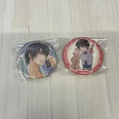 【匿名配送】 暁のヨナ 漫福ガチャ 再販分 缶バッジ ハク 2点セット