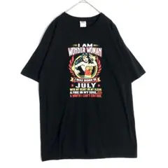 3513 WONDER WOMAN ワンダーウーマン　ビッグプリント　Tシャツ