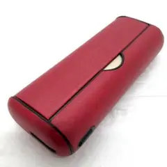 ■アイコス イルマiプライムケース iqos iluma prime用 無地赤Q