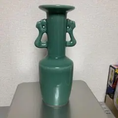 嵯峨野　大覚寺窯　和泉良法　刷毛目　花生 嵯峨野 大覚寺窯 和泉良法 刷毛目 花生