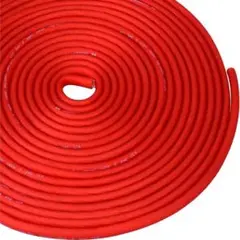 【新品未開封】25 ft レッド8ゲージアンプパワーグラウンド線 アンプケーブル