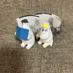 ムーミンガチャ　かくれんぼフィギュア２点セット