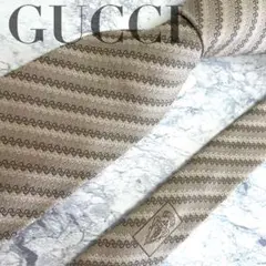 GUCCI グッチ ネクタイ GG柄 シルク100% 0058