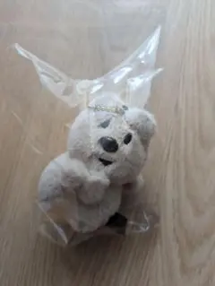 新品未使用☆prestatageクマ型ぬいぐるみ キーホルダー付き