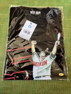 完売品　ドカベン 山田太郎 明訓 Tシャツ XL 黒 新品未使用　水島新司氏作品 完売品 ドカベン 山田太郎 明訓 Tシャツ XL 黒 新品未使用 水島