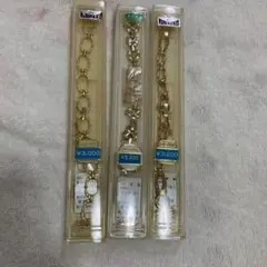 JUSTER ベルト　時計　金メッキ