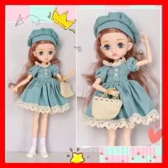 ❤プリンセス人形❤ファッション人形 マニー王女 グリーン 女のコ プレゼント