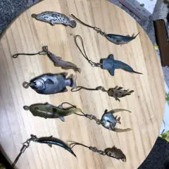 魚フィギュア 加工品10個