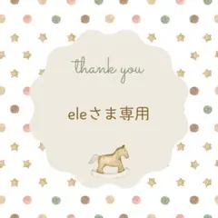 eleさま専用 宛名シール ピーチ② 大きめサイズ メルカリ便発送