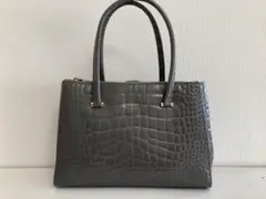 美品!FURLA フルラ ハンドバッグ クロコ