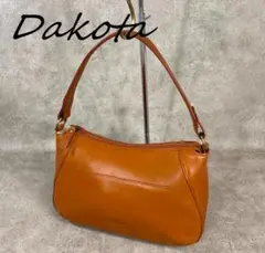 【未使用】 DAKOTA ダコタ 牛革 ２ウェイ ショルダーバッグ ブラウン