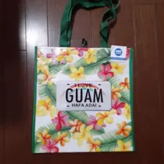 新品　未使用　グアム　GUAM プルメリア　ABCストア　エコバッグ
