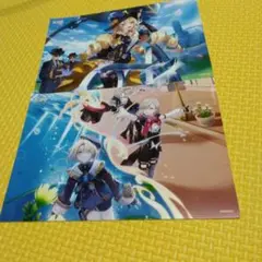 原神　ファミマ　プリント　プロマイド　L判